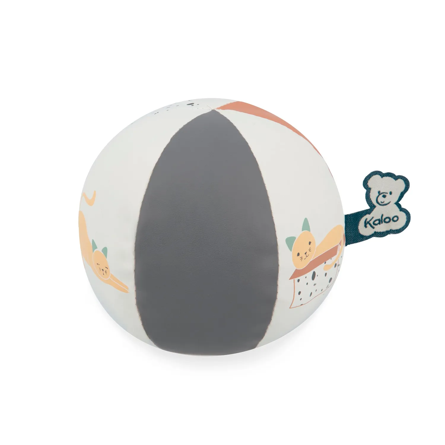 Kaloo Stimuli Babyball Kätzchen und Welpe 10 cm ab 6 Monaten