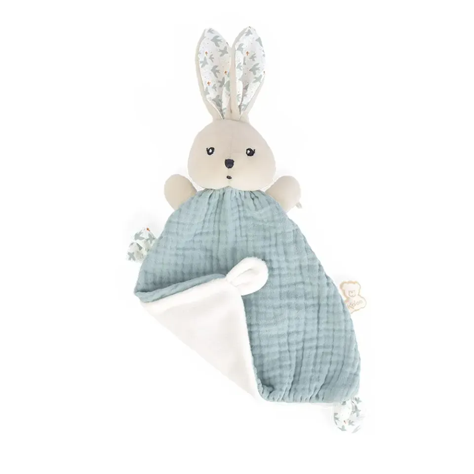Kaloo K'Doux Doudou Hase Kuscheltier himmelblau 20 cm