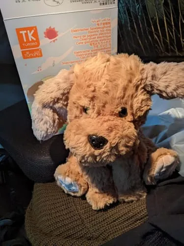 TUMAMA Plüschhund Interaktiv Singend Aufnahme