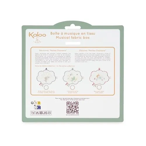 Kaloo Petites Chansons Spieluhr Kissen Stern Blau 20x15 cm