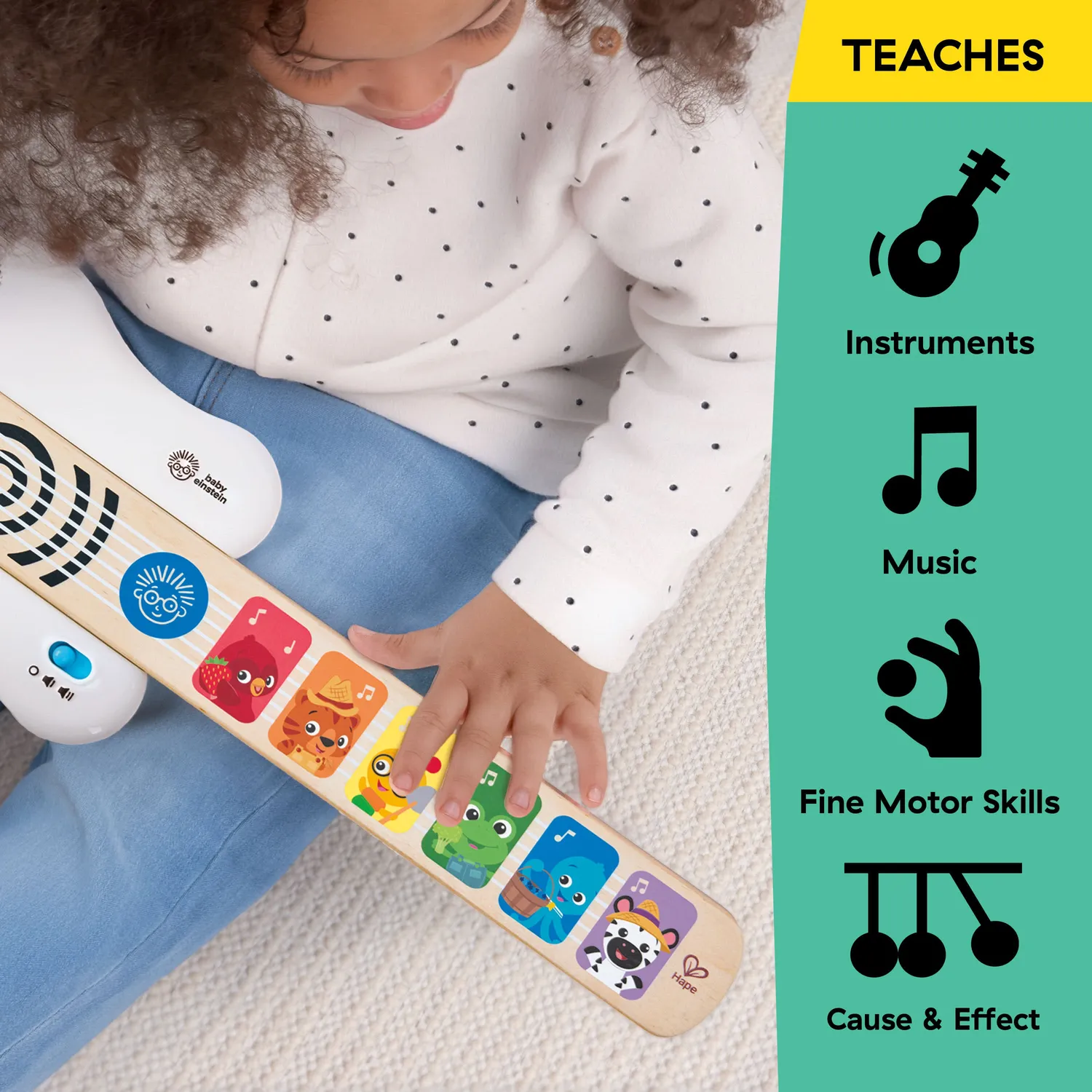 Baby Einstein Rock & Strum Magic Touch Gitarre ab 6 Monate