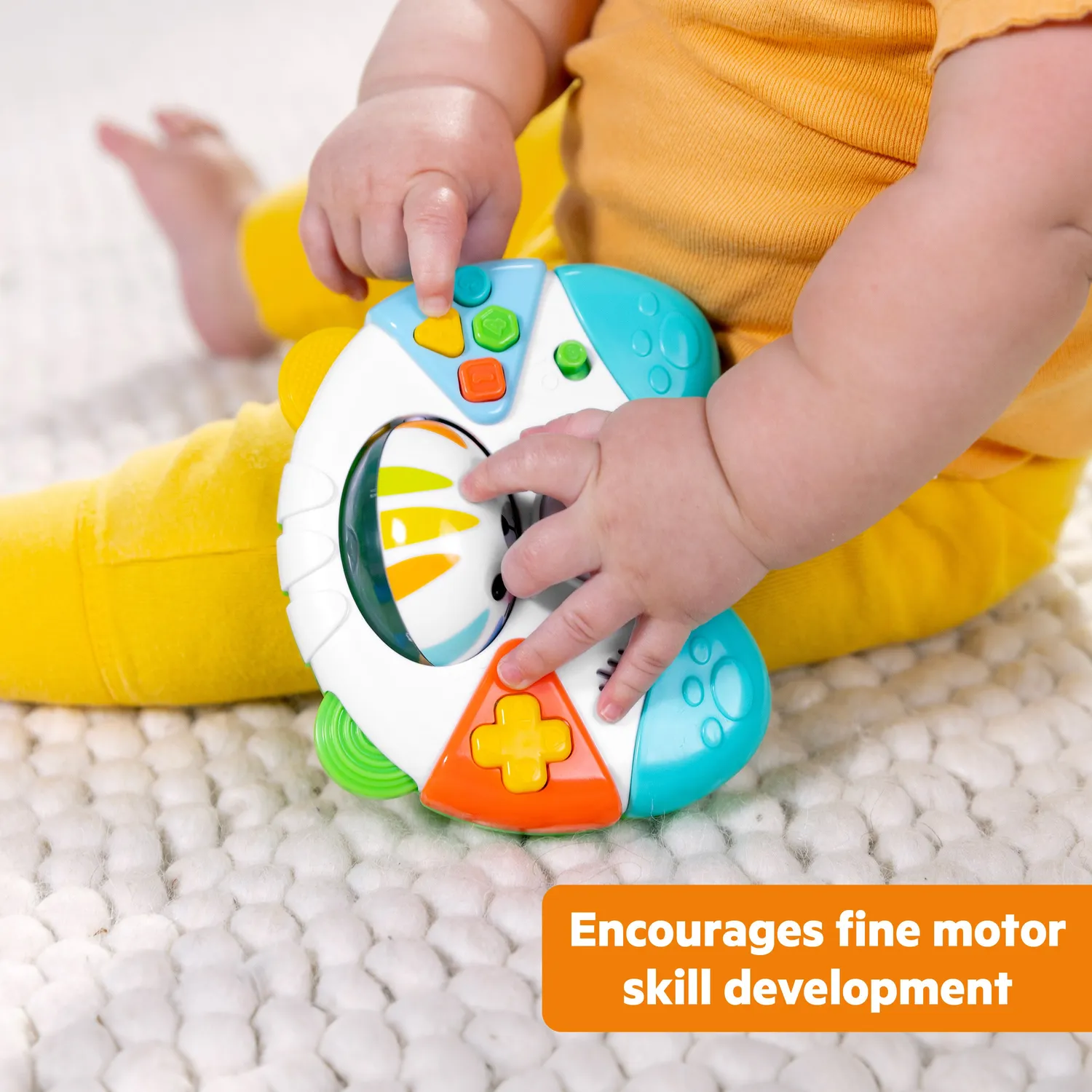 Bright Starts Gamer Buddy Controller Tiger Spielzeug mit Licht