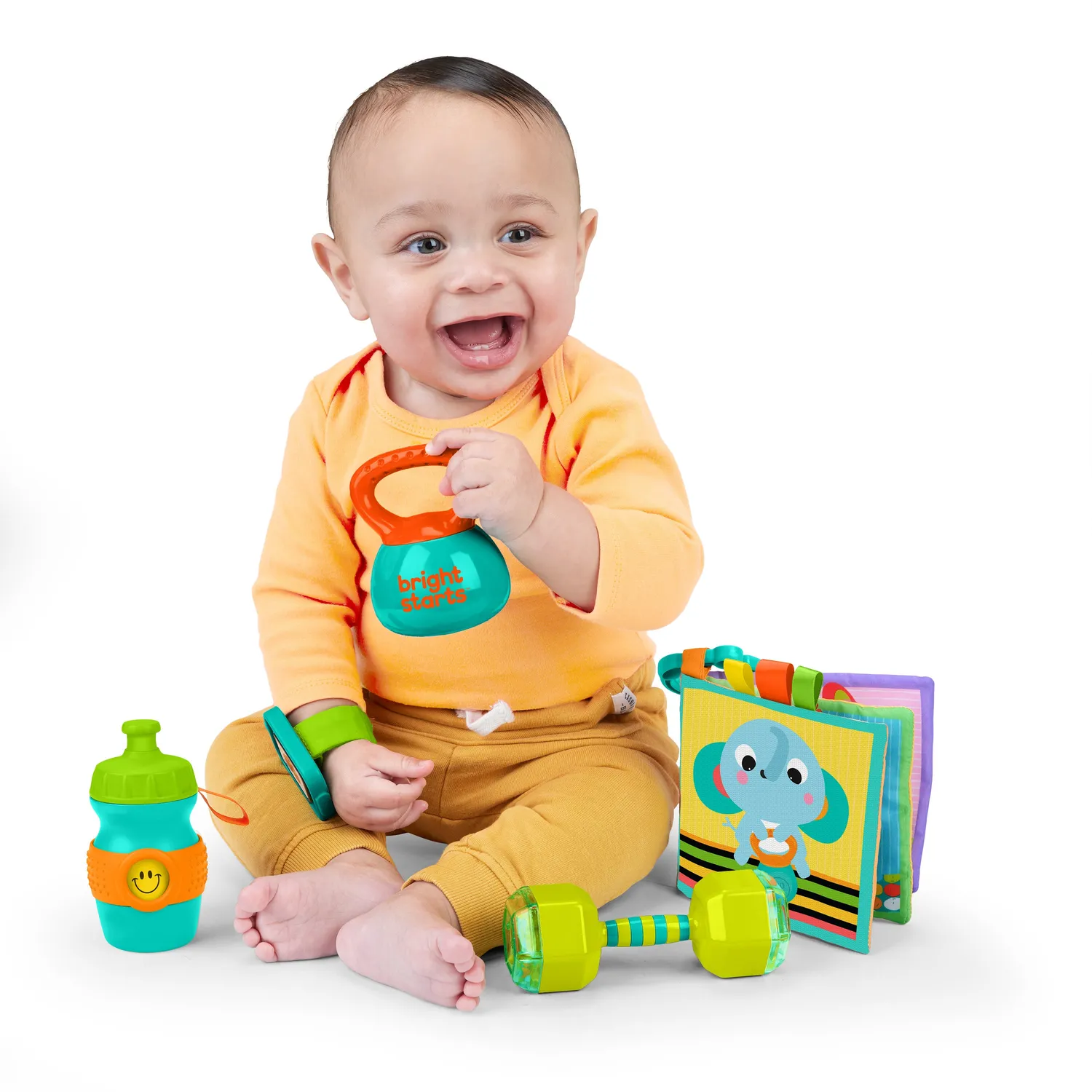 Bright Starts Off to the Gym Spielzeugset 5-teilig ab 3 Monaten