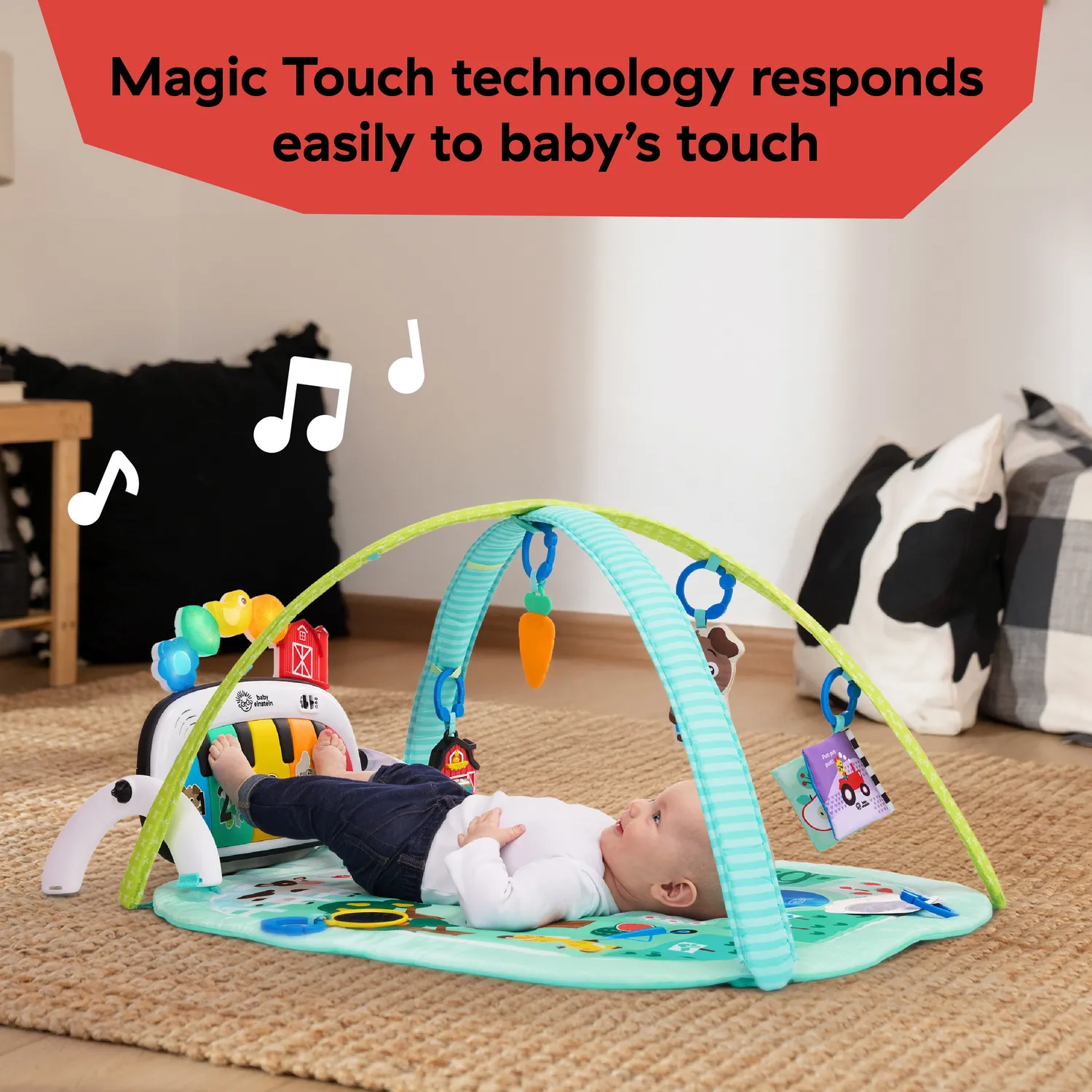 Baby Einstein Farm Explorers Spieldecke mit Piano