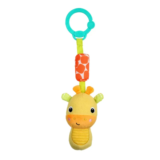 Bright Starts Chime Along Friends Giraffe Anhängespielzeug gelb