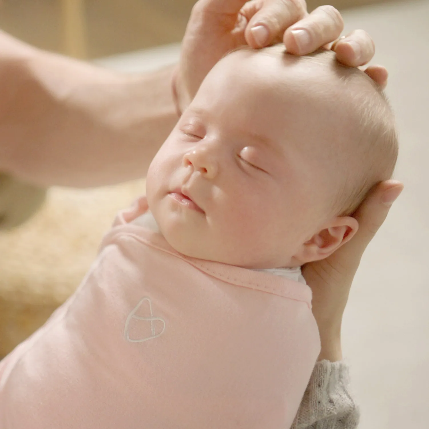 SwaddleMe Original Pucksack 0-3 Monate Coral Days 3er
