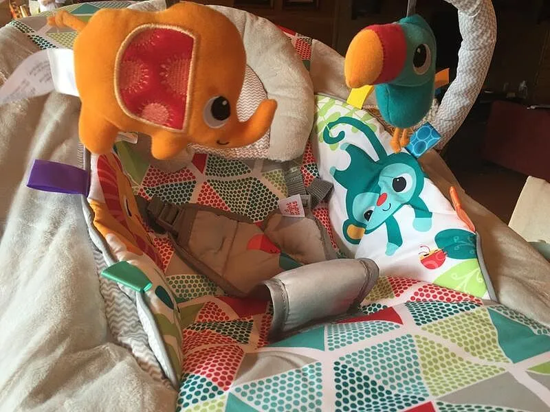Bright Starts Toucan Tango Babywippe mit Vibration