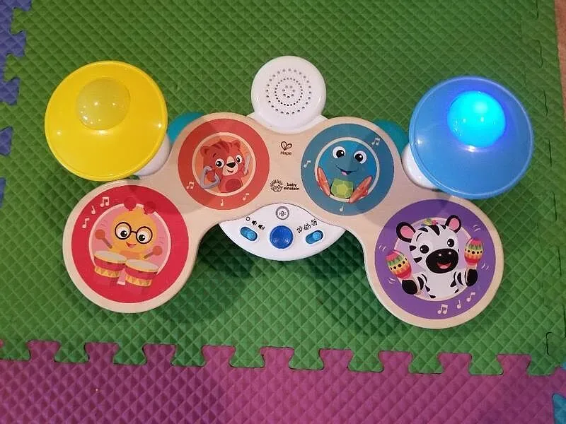 Baby Einstein Together in Tune Magic Touch Drums Holztrommel