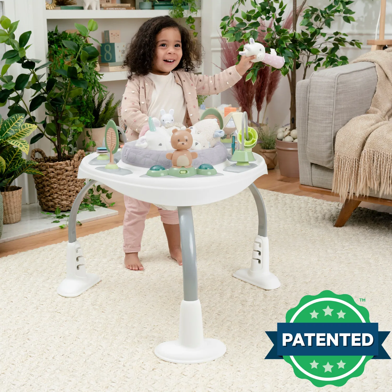 Ingenuity Spring Sprout 2-in-1 Jumper Spielcenter verstellbar
