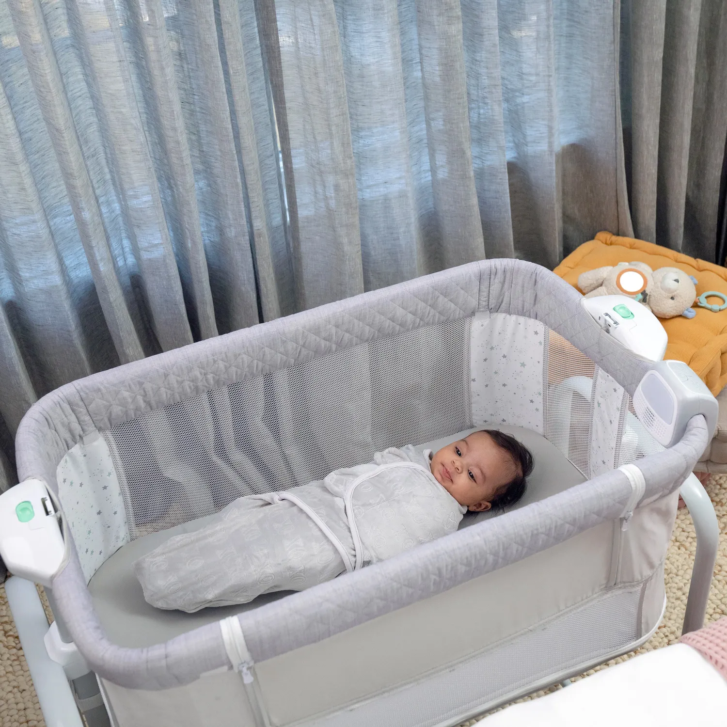Ingenuity Dream Hero Constellation Beistellbett 3in1 grau