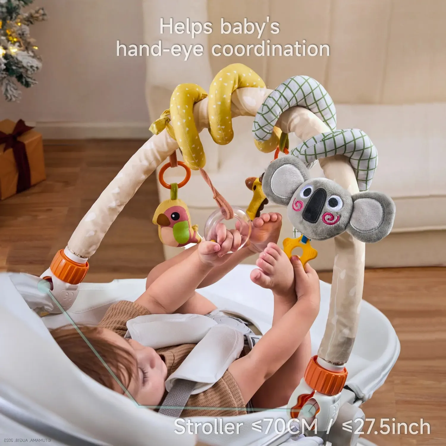 TUMAMA TM332 Spielbogen Spirale 2-in-1 Faultier