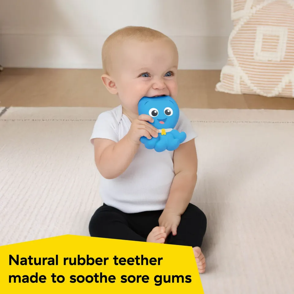 Baby Einstein Opus Beissring Naturkautschuk Oktopus ab 0 Monaten