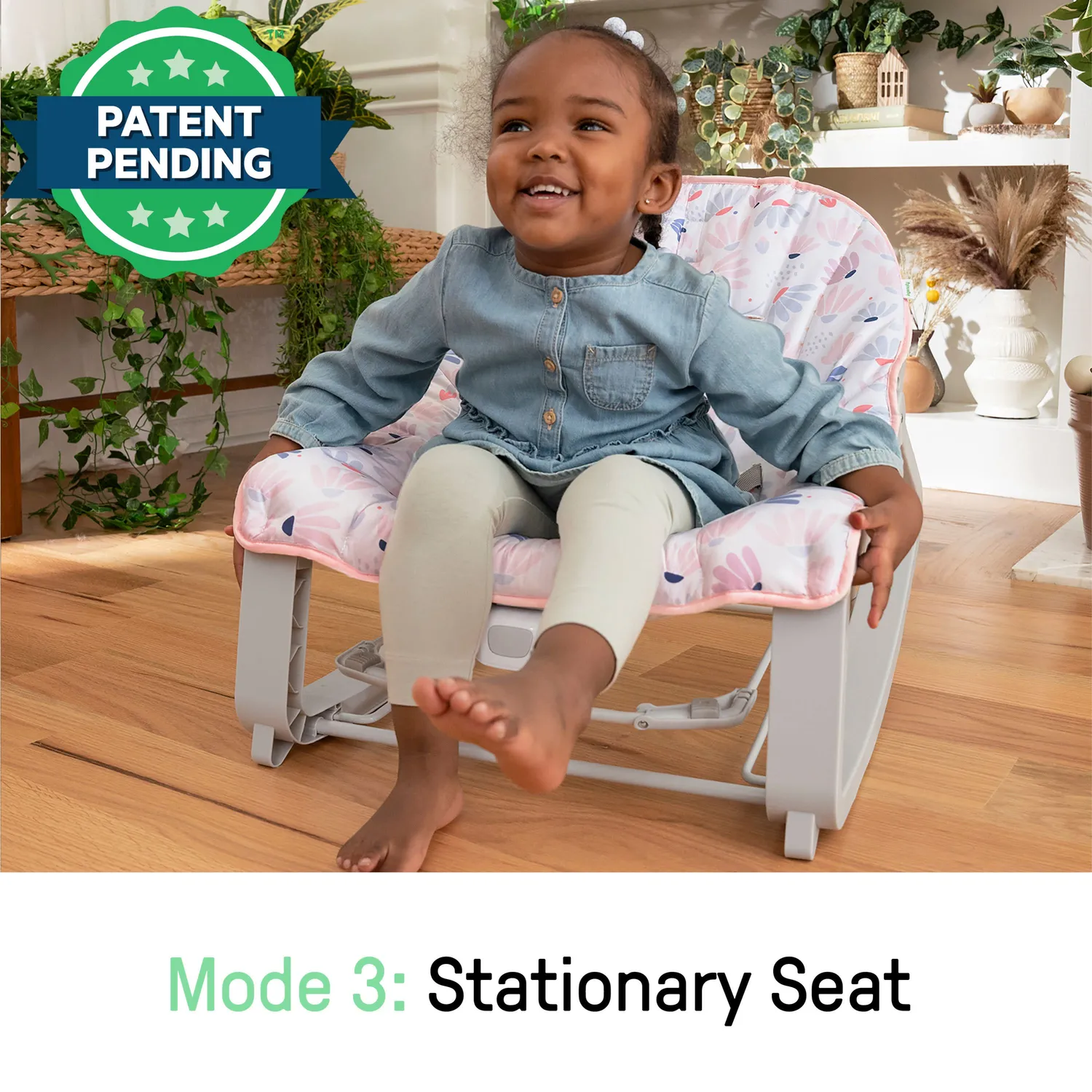 Ingenuity Keep Cozy 3-in-1 Babyliege Burst