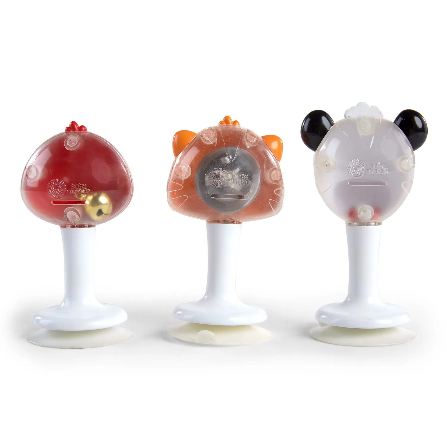 Baby Einstein Rattle & Jingle Trio Rasselset Saugnapf