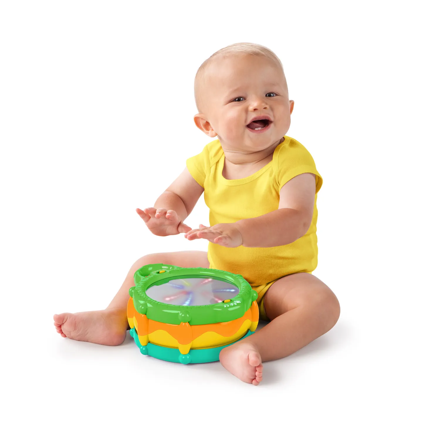 Bright Starts Light Learn Trommel Musikspielzeug ab 6 Monate