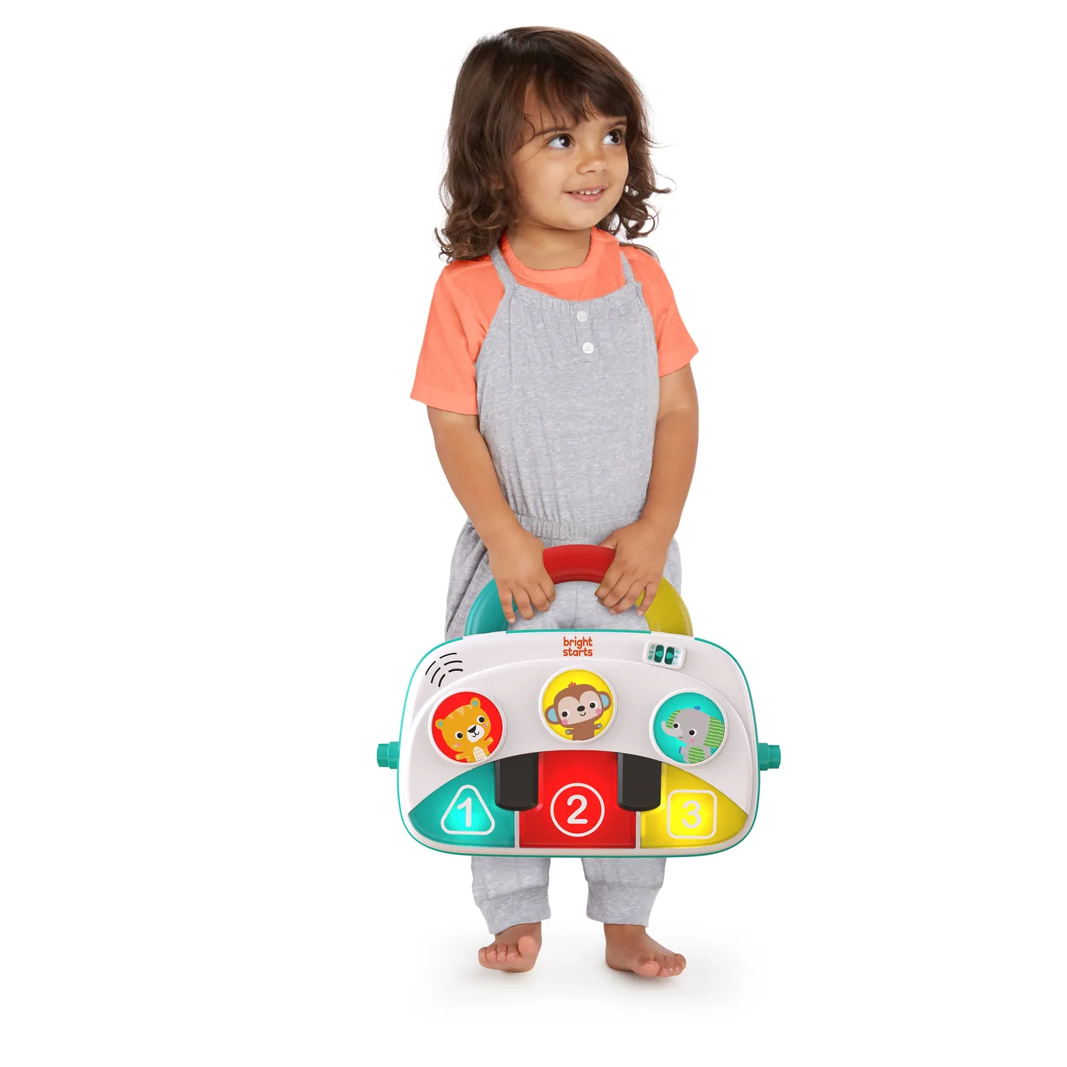 Bright Starts Groovin Kicks 4-in-1 Piano Spieldecke Safari
