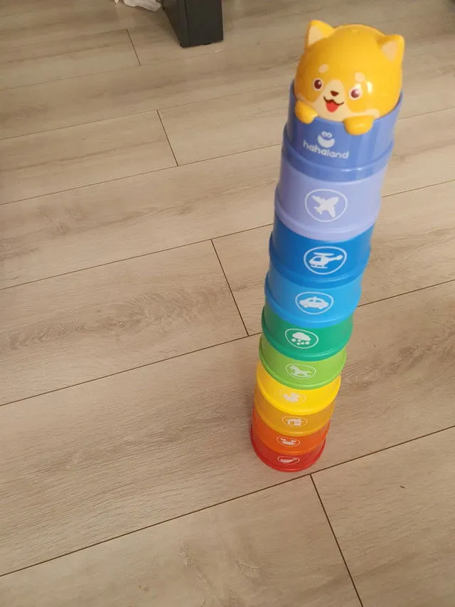 hahaland Stapelbecher 10-tlg mit Licht und Sound