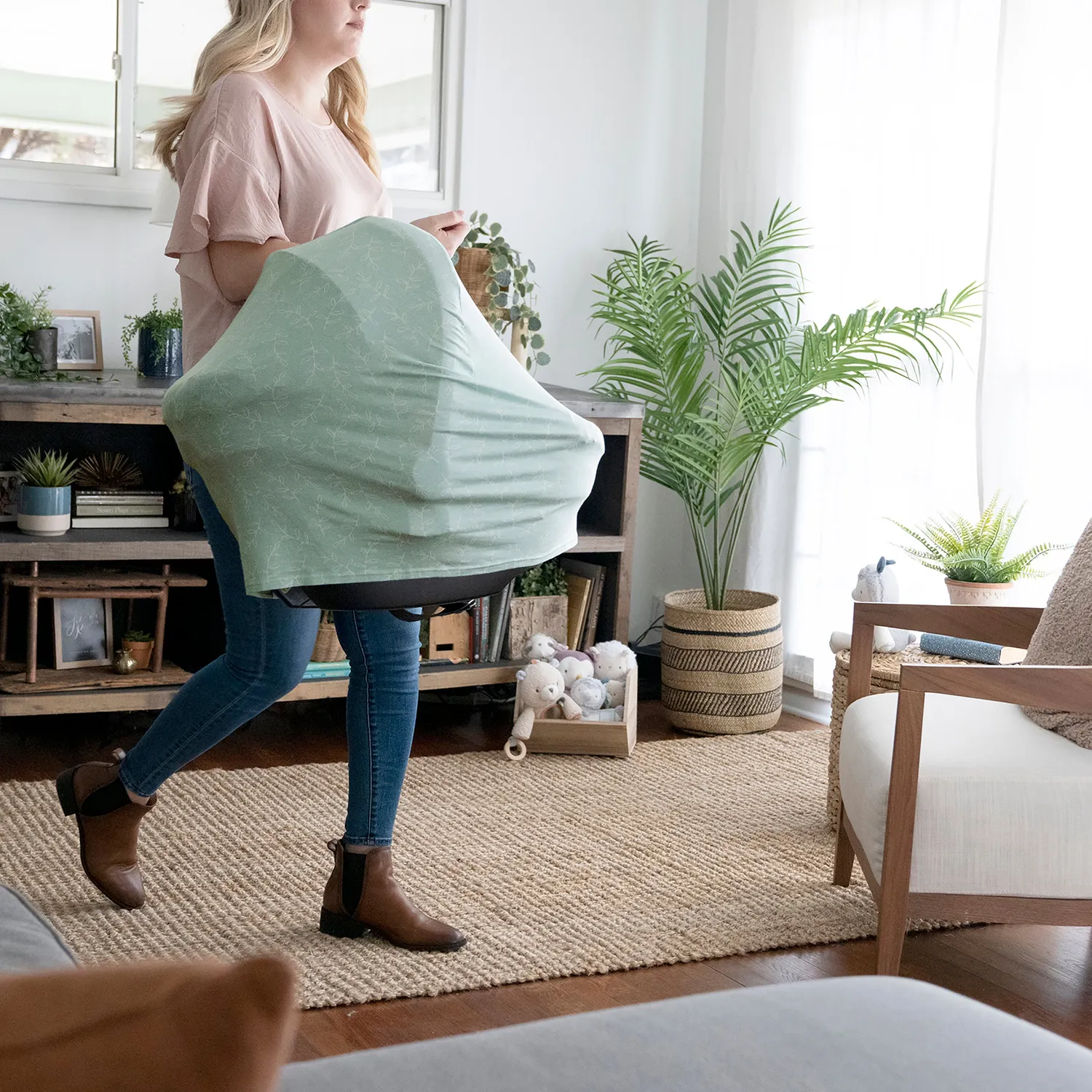Ingenuity Good to Go 4-in-1 Stilltuch Fern dehnbar Sichtschutz