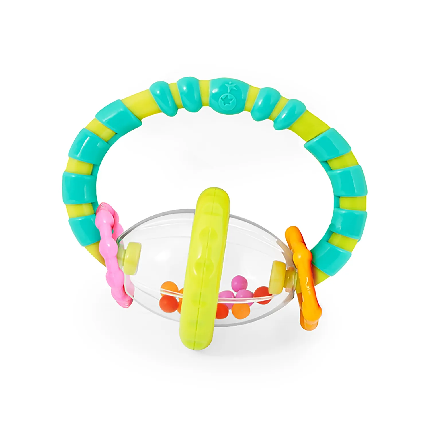 Bright Starts Little Shakers Rassel-Set 6-tlg mit Beißring