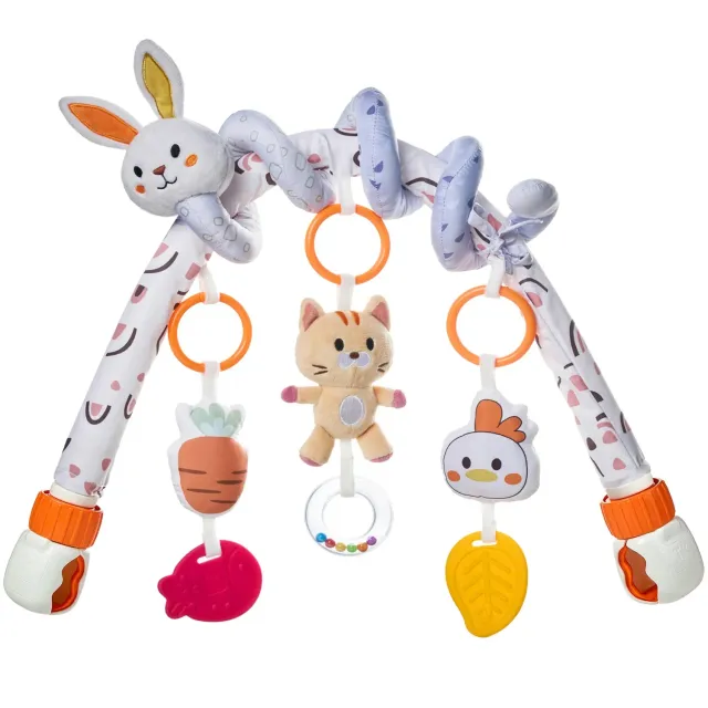 TUMAMA TM336 Spielbogen Kinderwagen Spirale 2in1 Hase