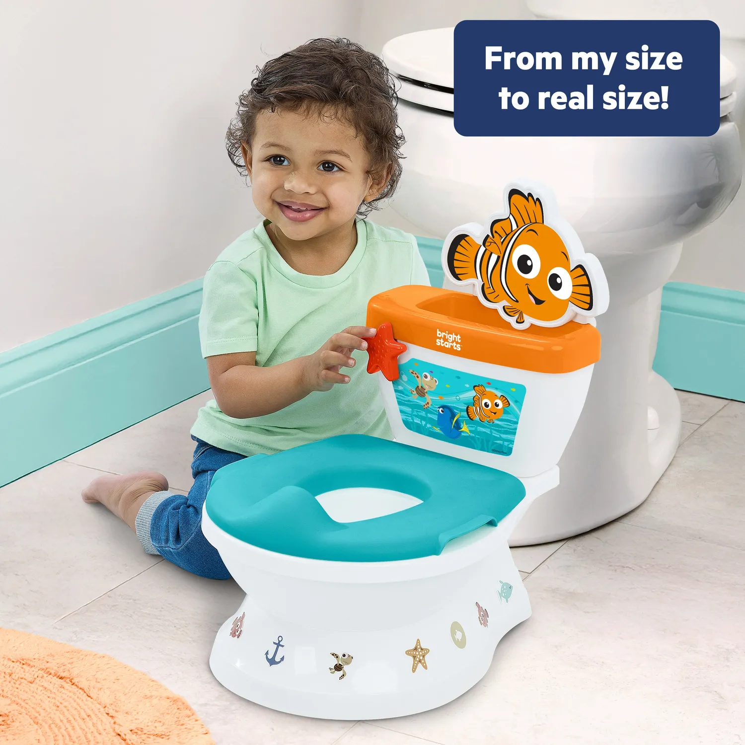 Disney Baby Finding Nemo My Size Potty Töpfchen 2-in-1