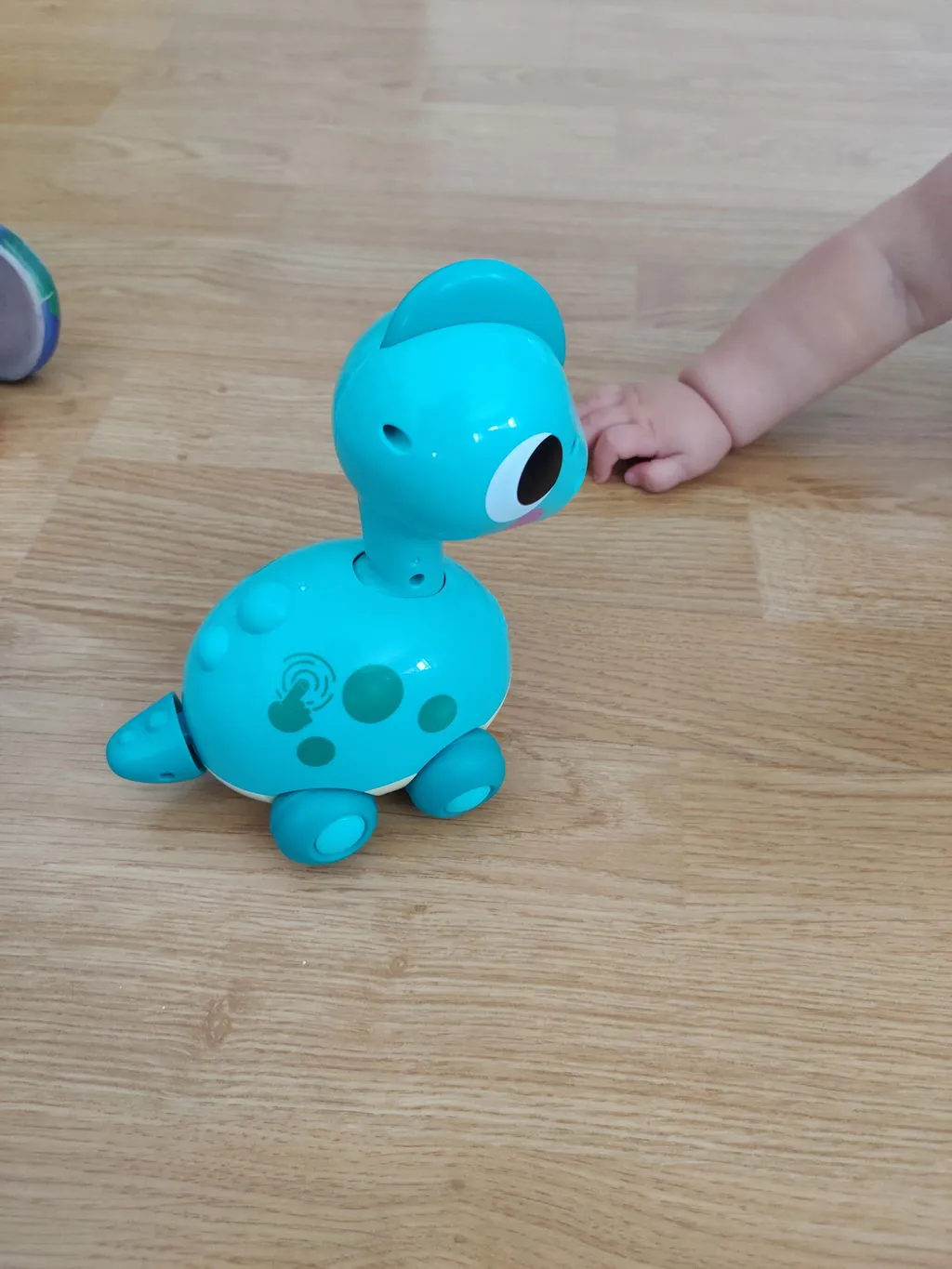 hahaland Touch & Go Krabbelspielzeug Dino mit Musik