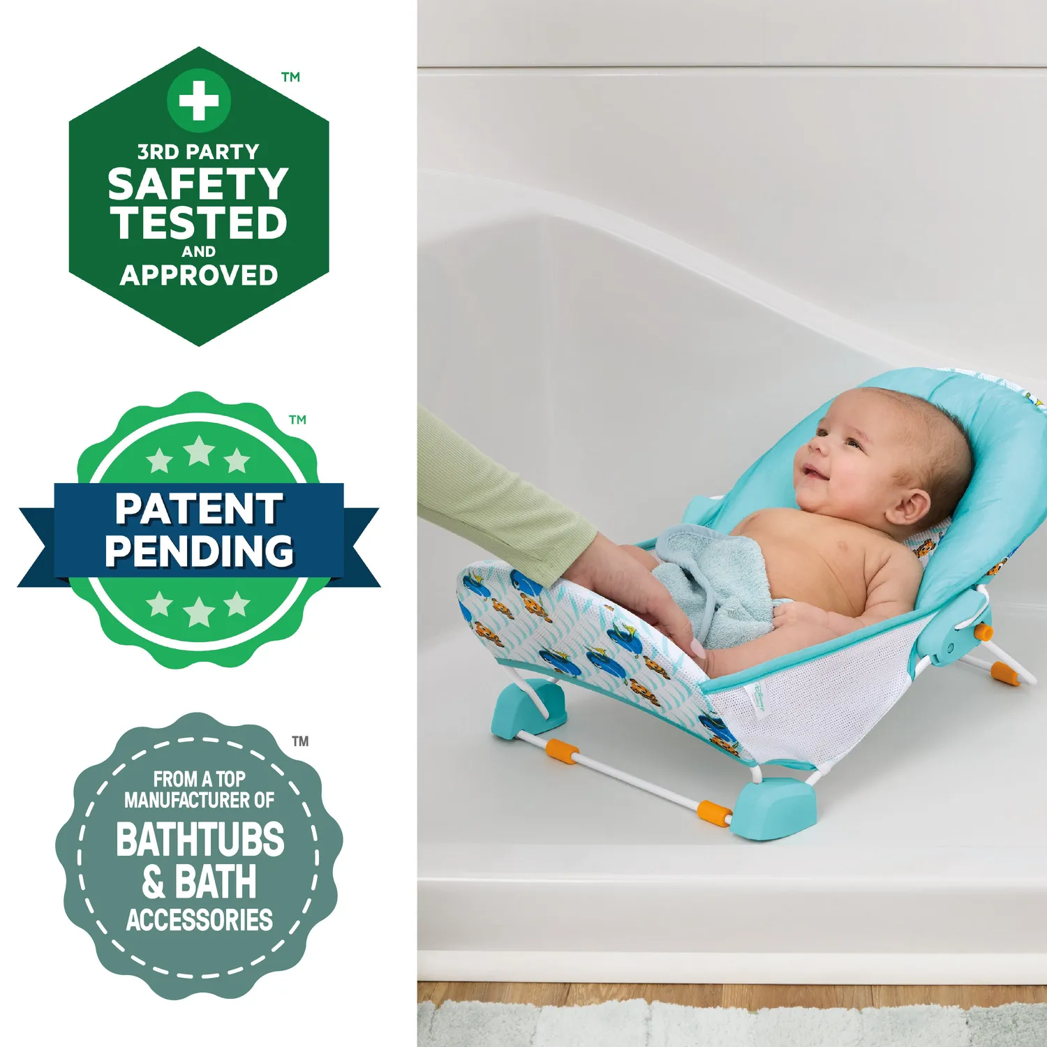 Bright Starts Finding Nemo FoldAway Badesitz 2-Positionen