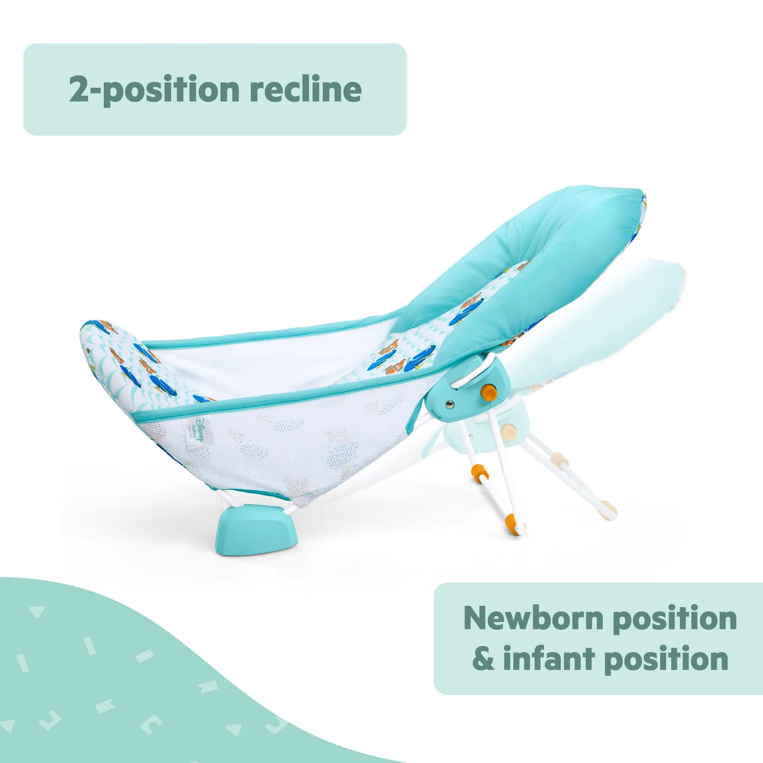 Bright Starts Finding Nemo FoldAway Badesitz 2-Positionen