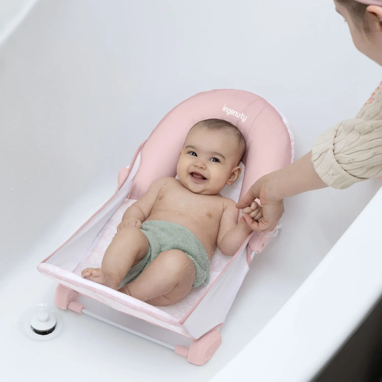 Summer FoldAway Badehilfe 2 Positionen Pink waschbar