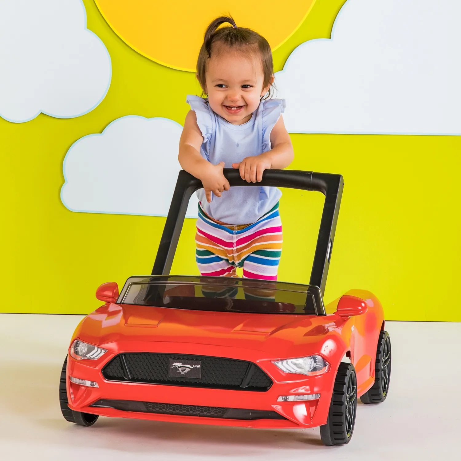 Bright Starts Ford Mustang Lauflernwagen 4-in-1 rot
