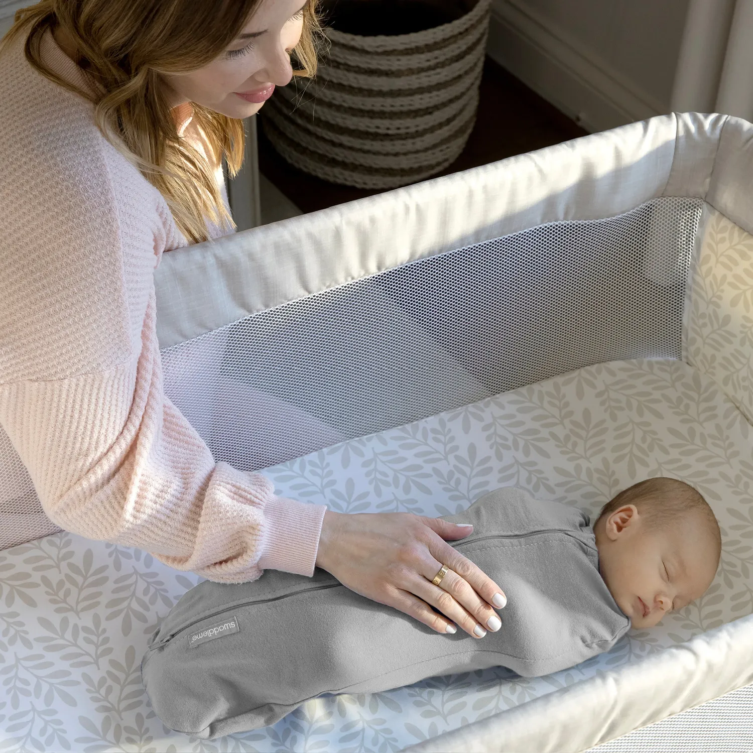 SwaddleMe Pod Pucksack SM 0-3 Monate Little Bees 2er
