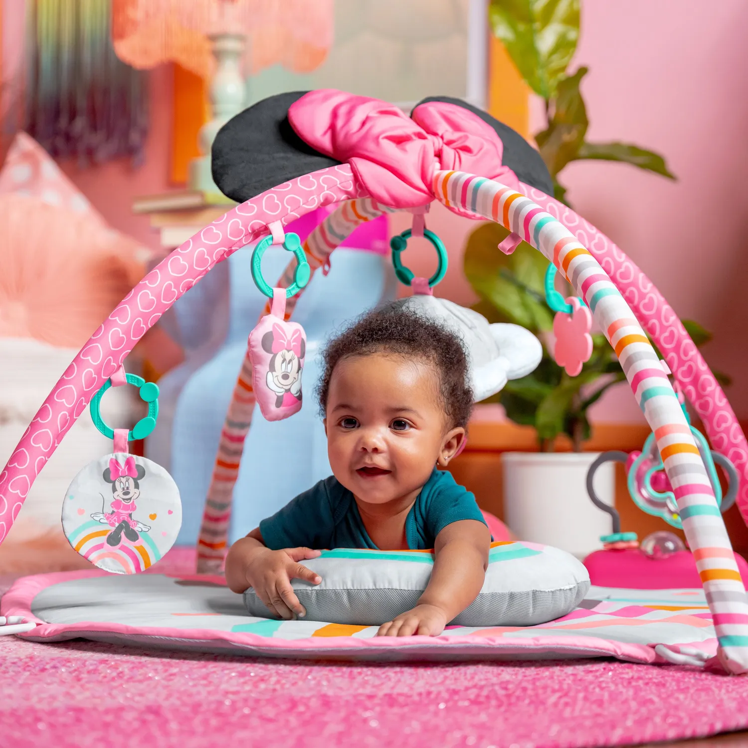 Bright Starts Minnie Mouse Forever Besties Spielbogen rosa