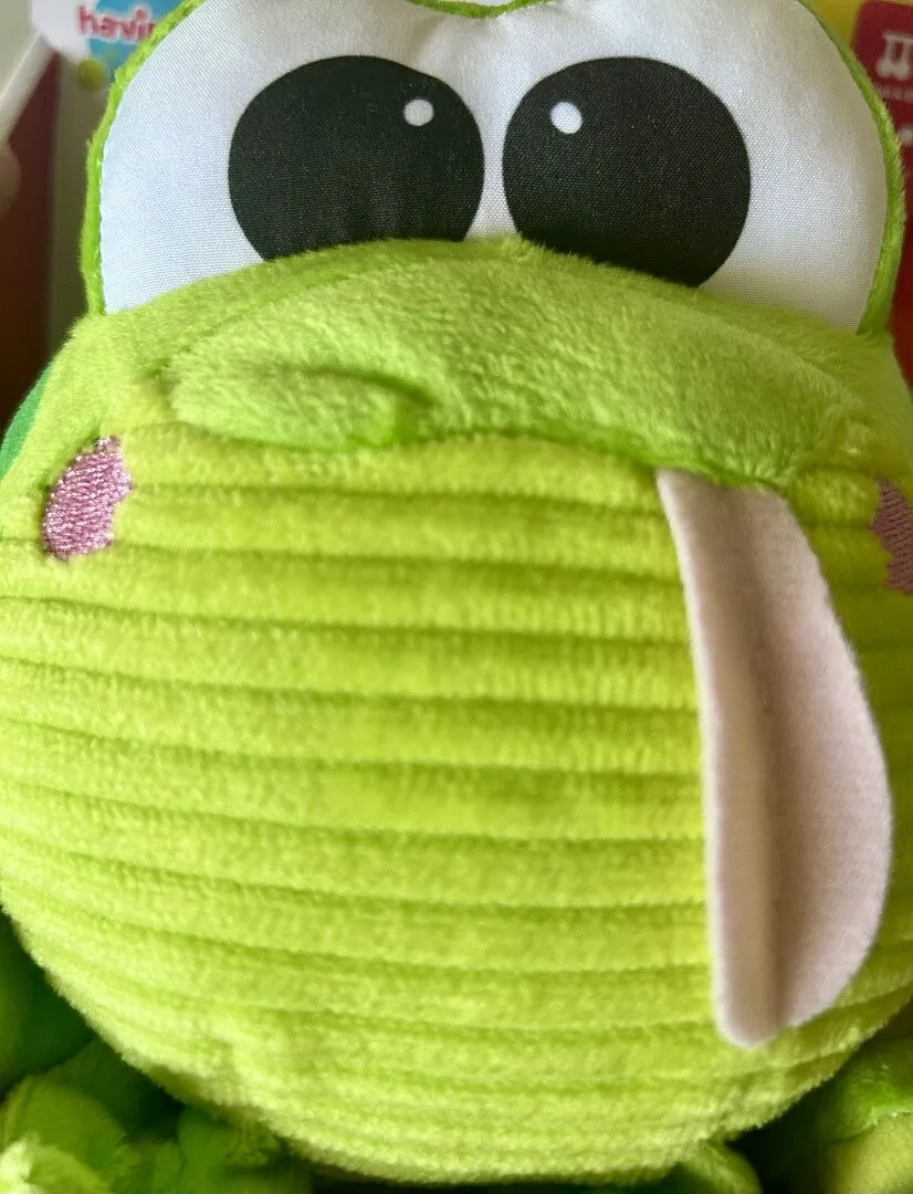 Bright Starts Bop Around Frog Plüschspielzeug mit Musik