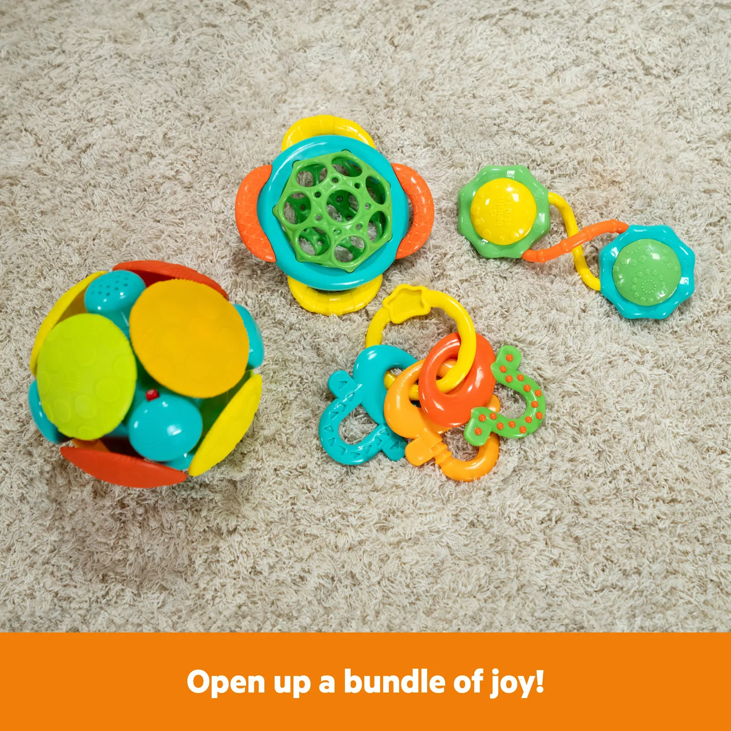 Bright Starts Catch Me Smile Spielzeug-Set 4-teilig