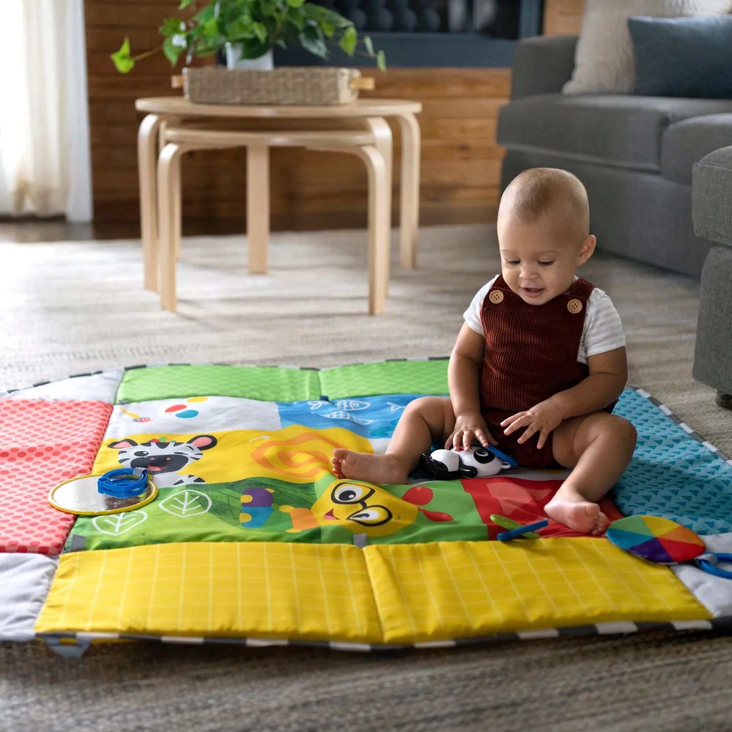 Baby Einstein Patchs 5-in-1 Color Playspace Spieldecke mit Bällebad
