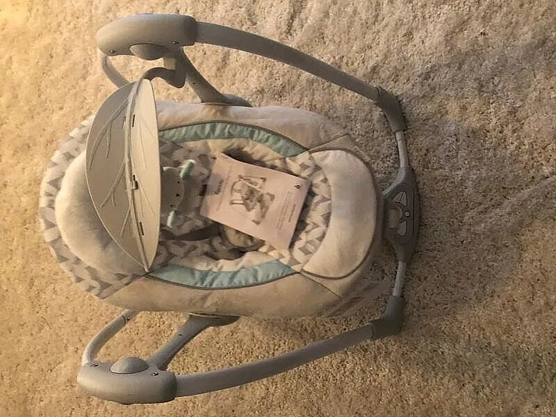 Ingenuity ConvertMe Raylan Babyschaukel 2-in-1 grau