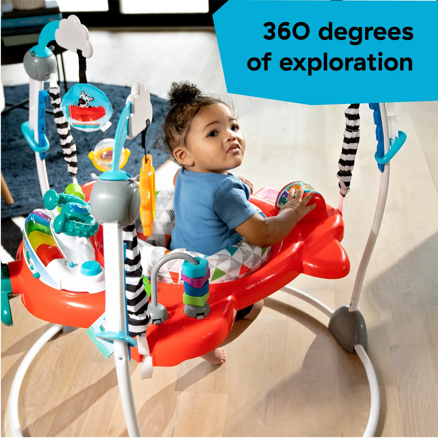 Baby Einstein Ocean Explorers Airplane Adventure Jumper mit Licht