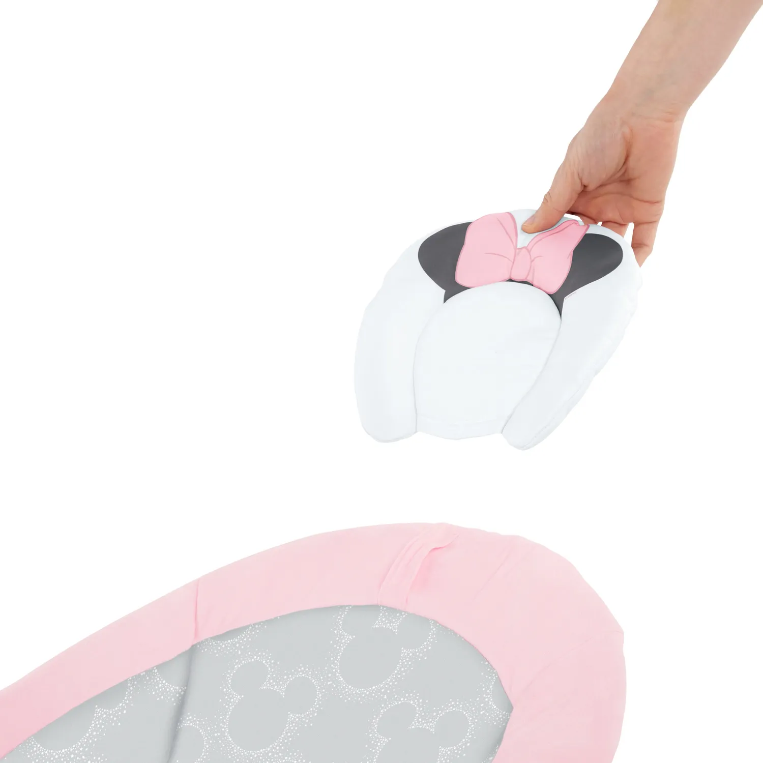 Bright Starts Minnie Rosy Skies Babywippe rosa