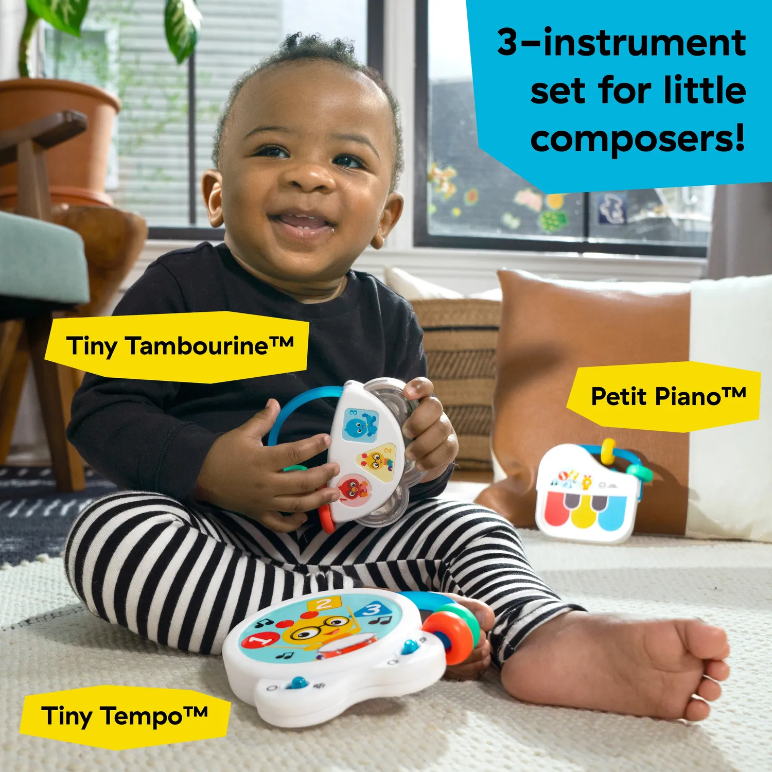 Baby Einstein Small Symphony Musikspielzeug-Set 3-teilig ab 3 Monaten