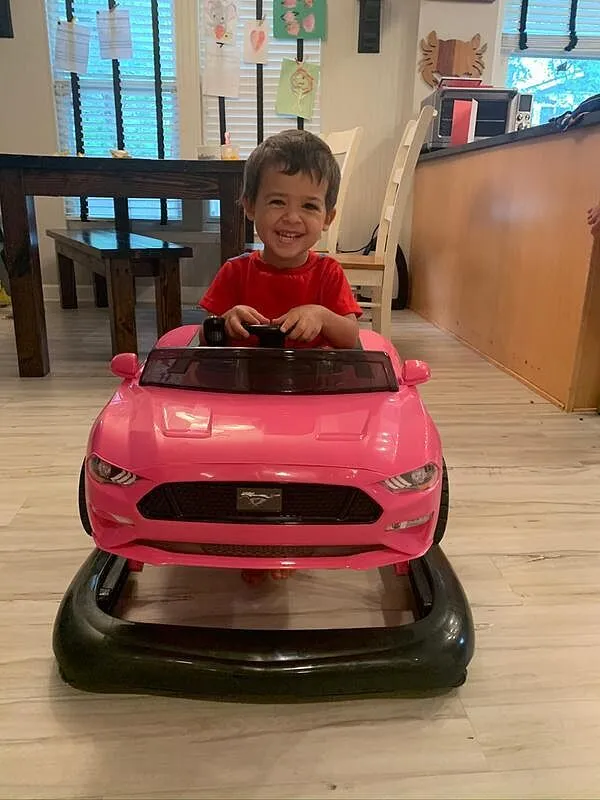 Bright Starts Ford Mustang 4-in-1 Lauflerner rosa Sound