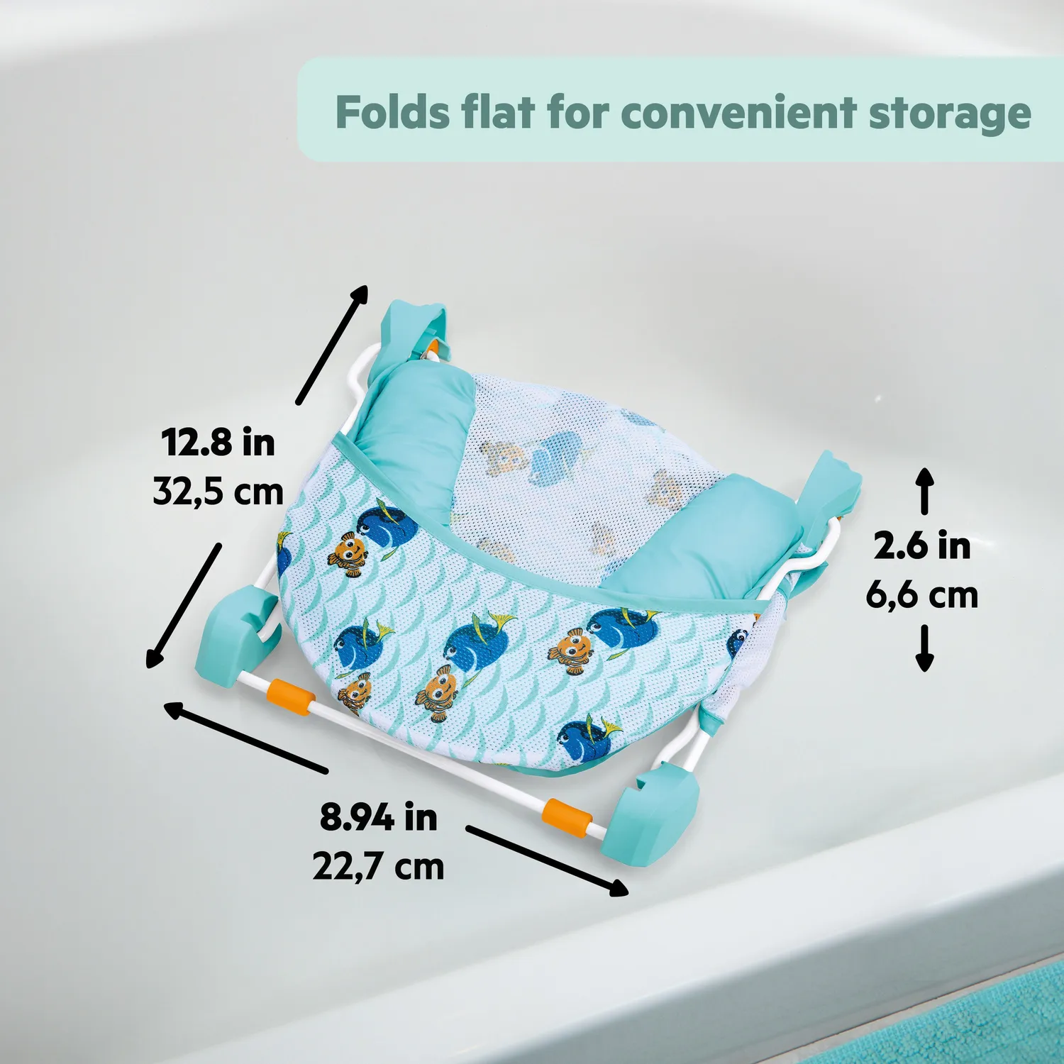 Bright Starts Finding Nemo FoldAway Badesitz 2-Positionen