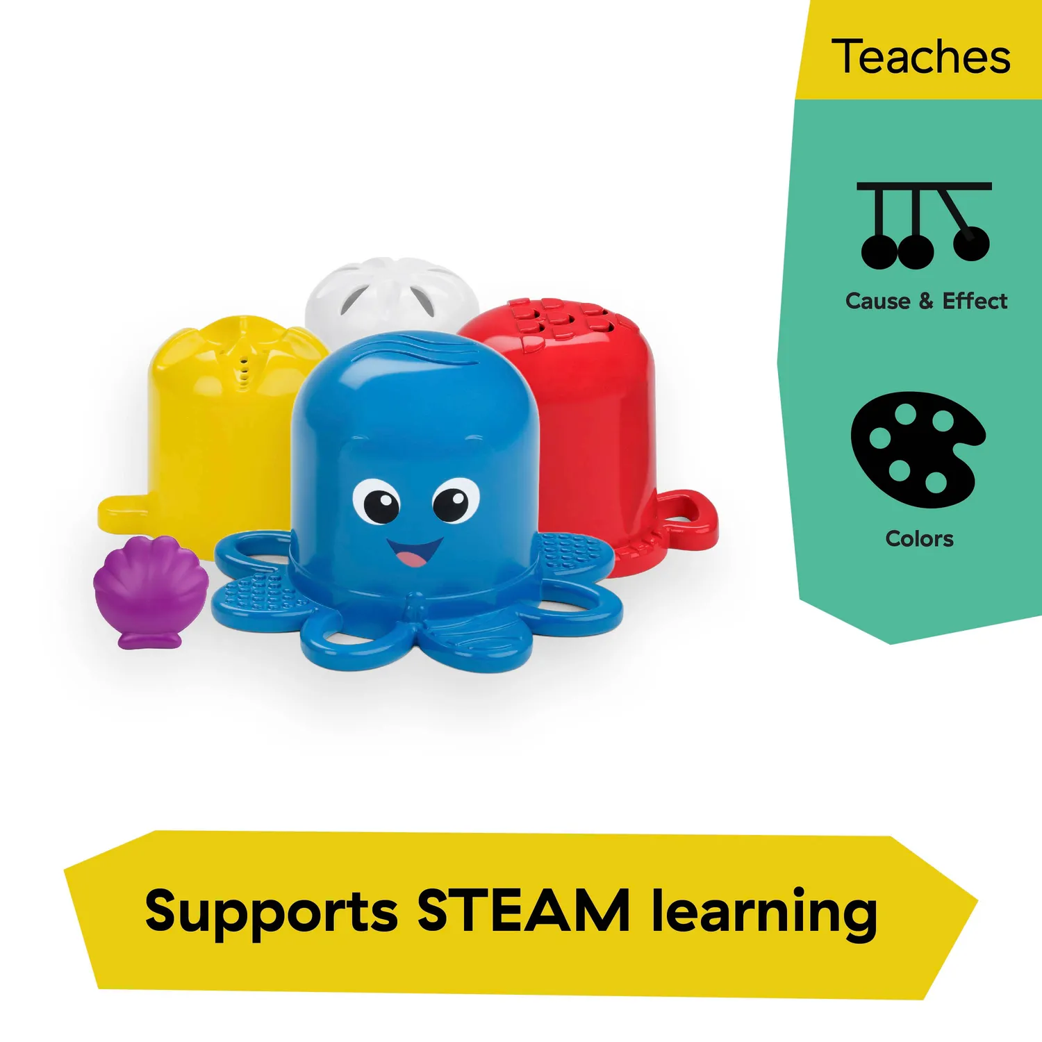 Baby Einstein Ocean Explorers Opus Stack Stapelbecher 5-teilig