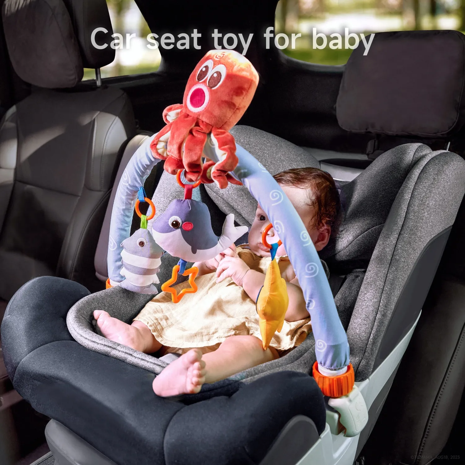 TUMAMA Ocean Spielbogen Kinderwagen Krippe Rasseln