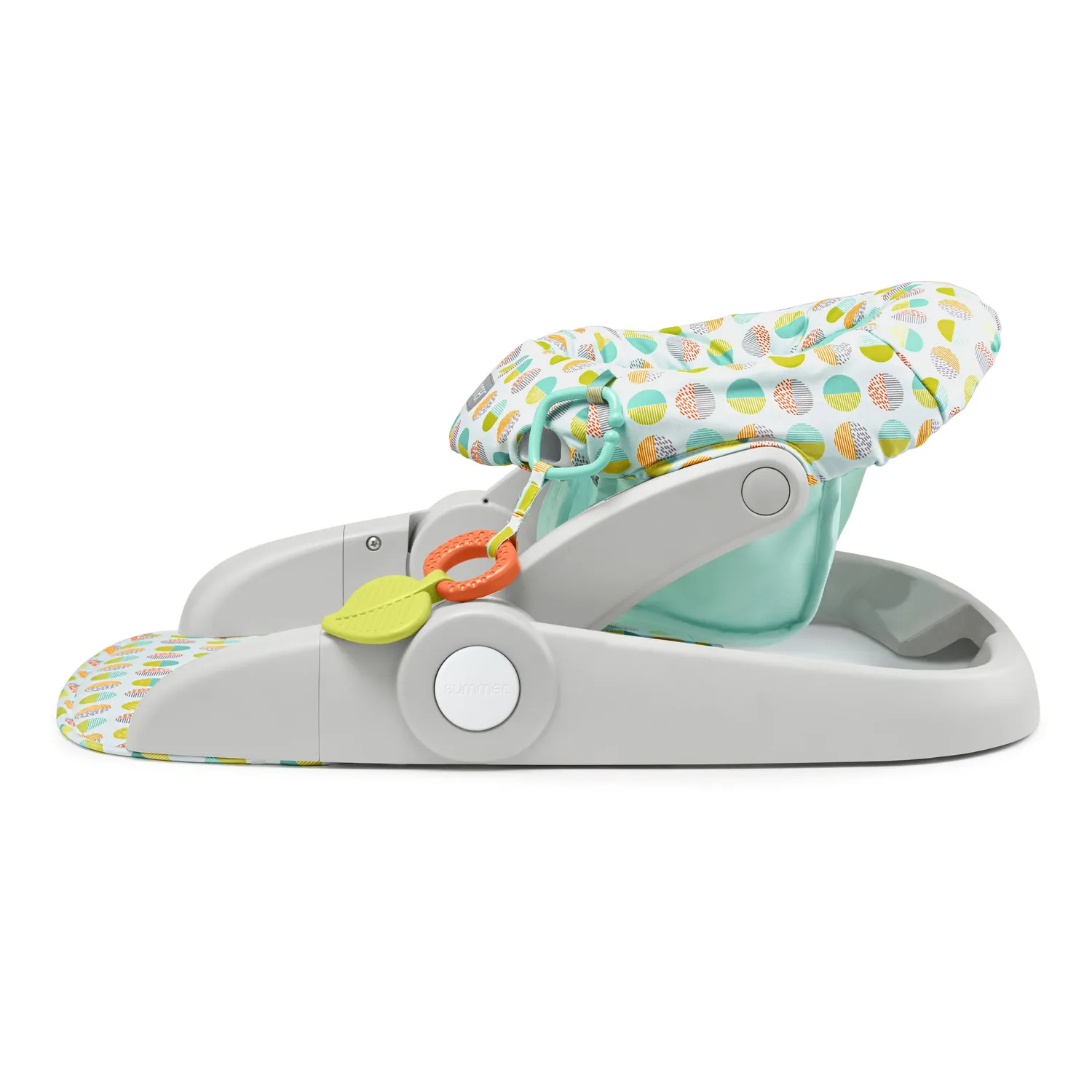 Summer Learn-to-Sit Stages Babysitz Neutral mit Tablett klappbar