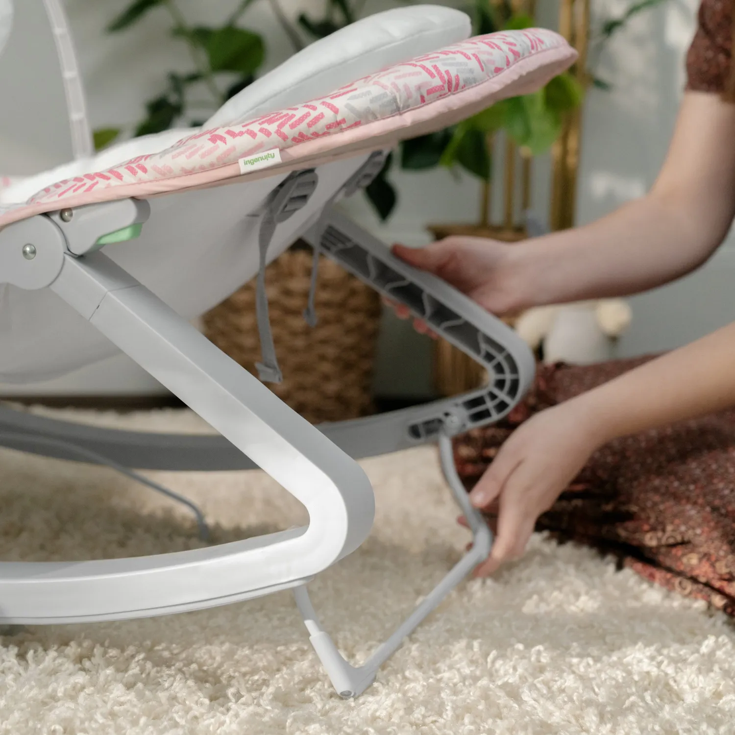 Ingenuity Keep Cozy 3-in-1 Babywippe Lily bis 18 kg