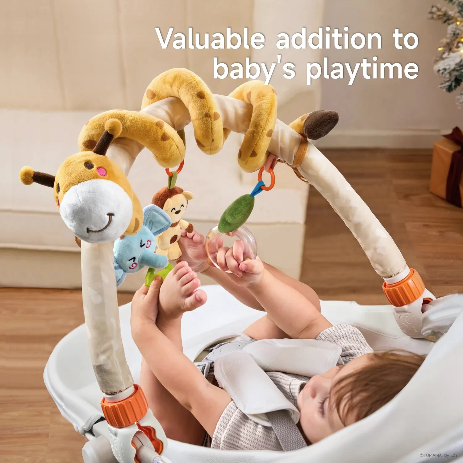 TUMAMA TM337 Spielbogen Rassel mit Beissring