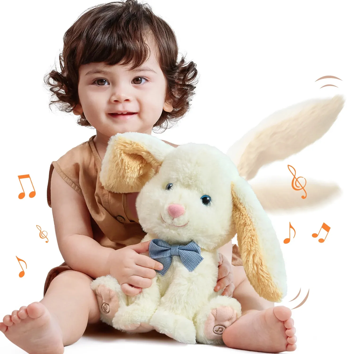 TUMAMA Hase interaktiv singt spricht Plüsch