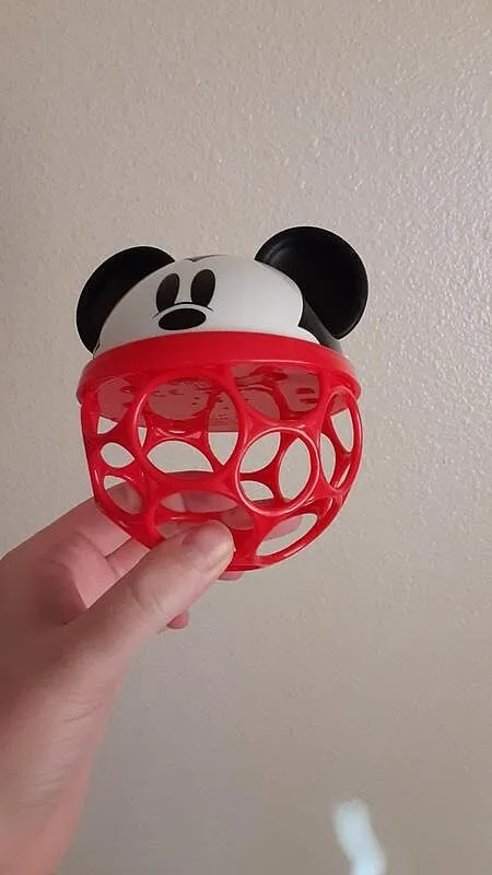 Disney Baby Mickey Oball Rassel Greifspielzeug Rot