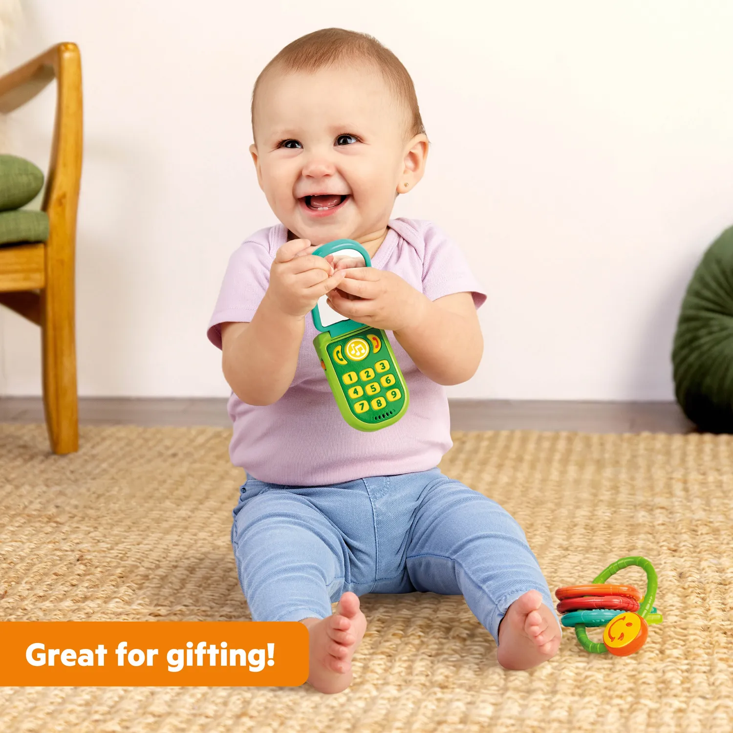 Bright Starts Morning Routine Spielset 2-teilig mit Beissschlüssel