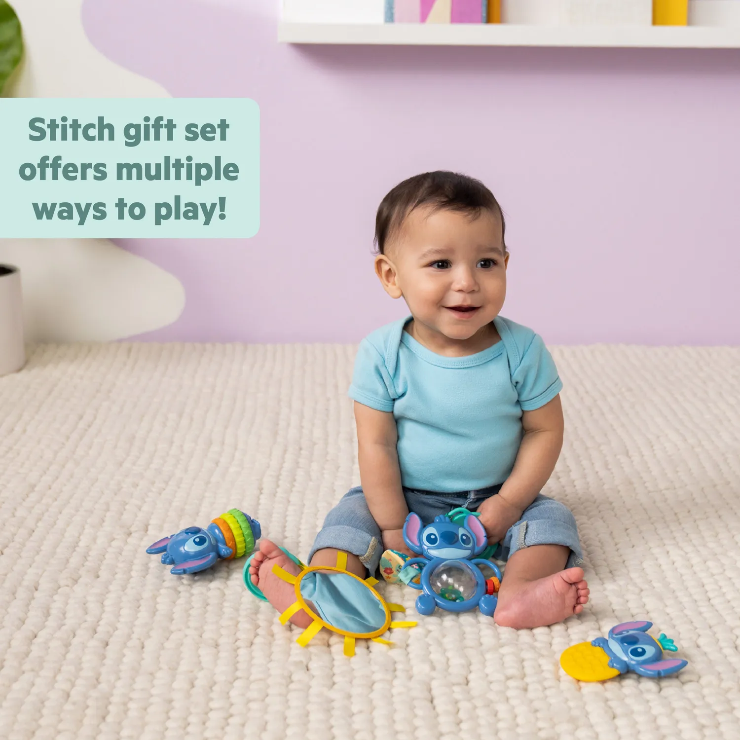 Disney Baby Stitch Tropical Treasures Geschenkset ab Geburt